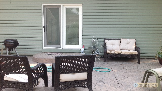 Sliding Glass Doors to Patio